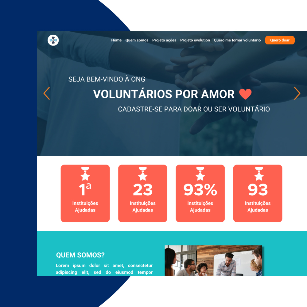 ONG Voluntários Por Amor